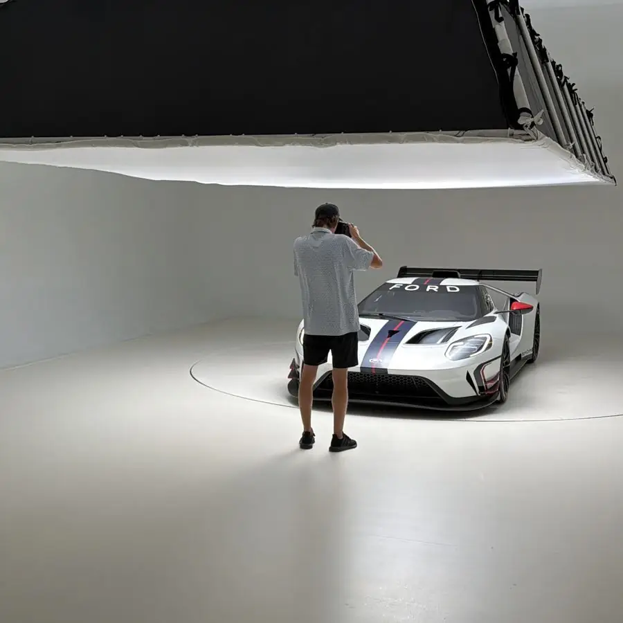 Ford GT in the studio